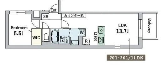 グランデュオ中野4 (GranDuo Nakano4) 201