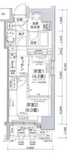 アイルプレミアム池袋ノルド 4階