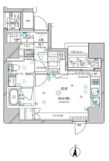 ディアレイシャス錦糸町 2階