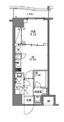 S-RESIDENCE新宿御苑 (エスレジデンス新宿御苑) 403