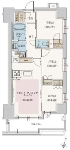 リビオ北品川リバーサイドテラス 11階