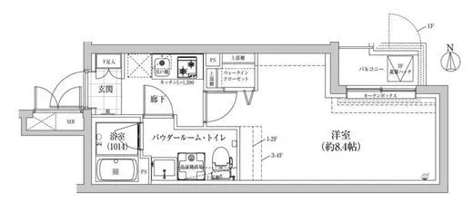 パティーナ中野 1階