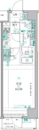 ガリシア中野富士見町 2階