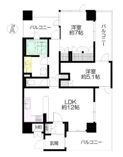 グランコピエ浅草雷門 3階