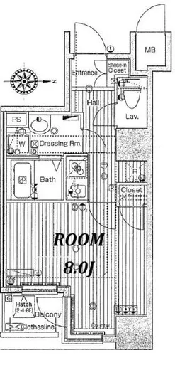 グランド・ガーラ南麻布 5階