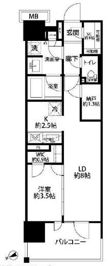 リビオシティ南砂町ステーションサイト 8階