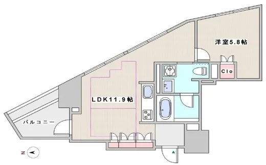 プラウド市谷柳町 4階