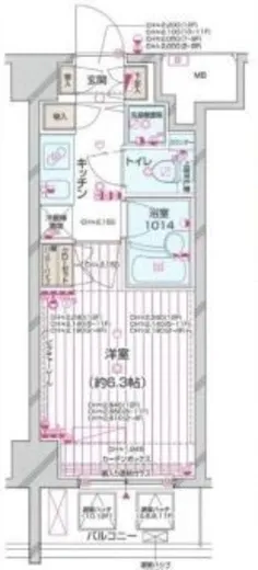 パレステュディオ南麻布 2階