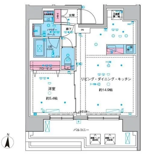 GENOVIA本所吾妻橋Ⅲ (ジェノヴィア本所吾妻橋Ⅲ) 8階