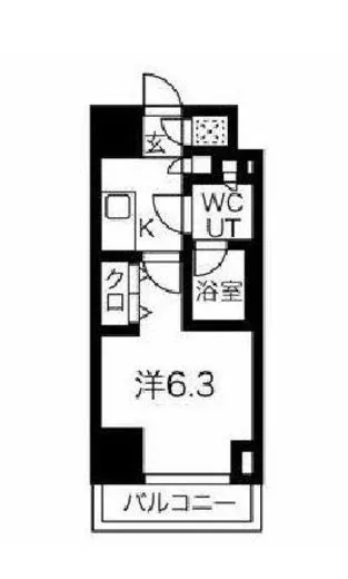 スパシエヴァロル品川荏原 6階