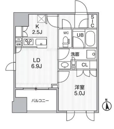 シーズンフラッツ新御徒町 303