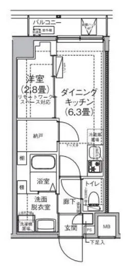 アイルプレミアム押上ノルド 4階