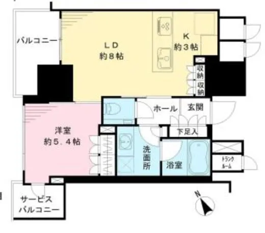 ブランズ愛宕虎ノ門 3階