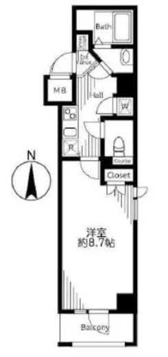 グランド・ガーラ南麻布 3階