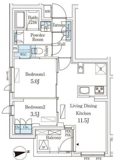 WAKABA View Apartment (若葉ビューアパートメント) 301