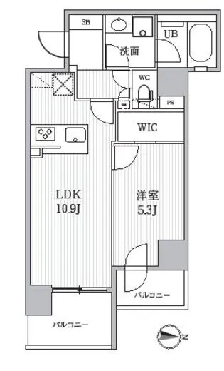 シーズンフラッツ両国EAST 201