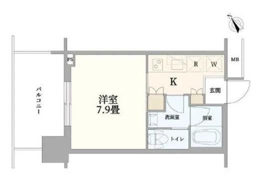 ブリリアタワー浜離宮 6階