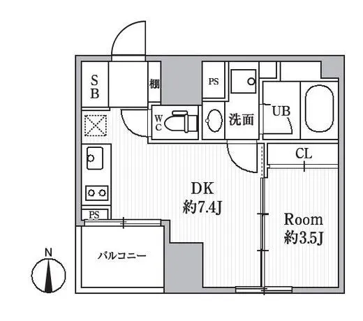 CAVANA+SHINTOMICHO (カバナプラス新富町) 604