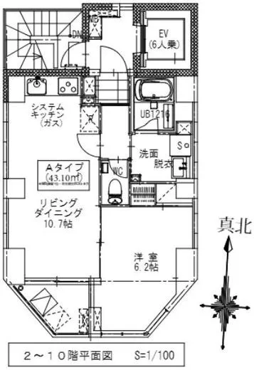 LASPACIO蔵前レジデンス (ラスパシオ蔵前レジデンス) 1001