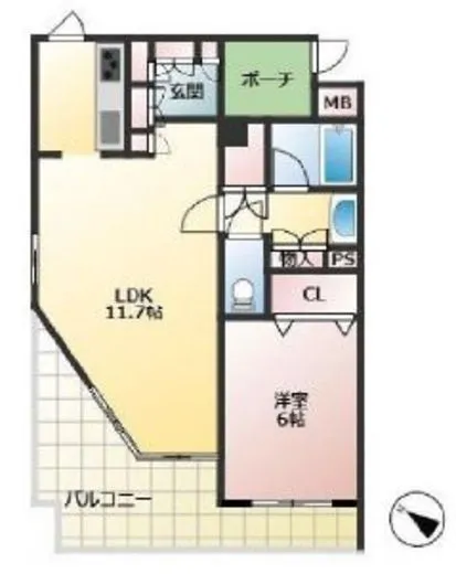 赤羽真正寺坂ハイム 4階