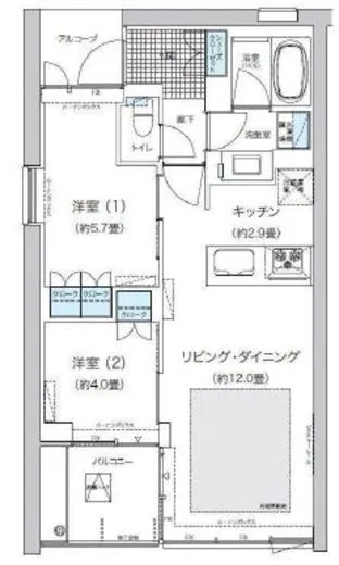 ガーデニエール砧ウエスト 720