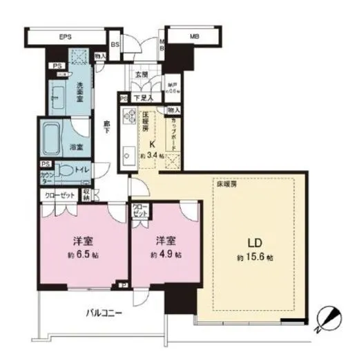 ブランズタワー豊洲 32階