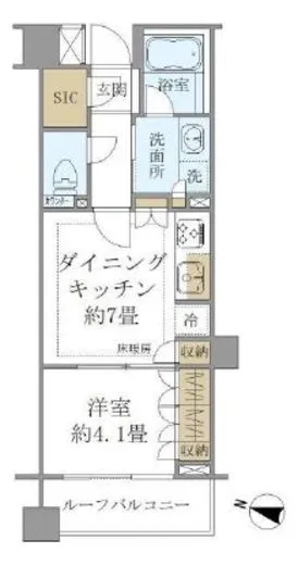 ブリリア神楽坂id 7階