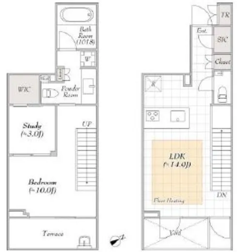 LUMIEC suite EBISU (ルミークスイート恵比寿) 104