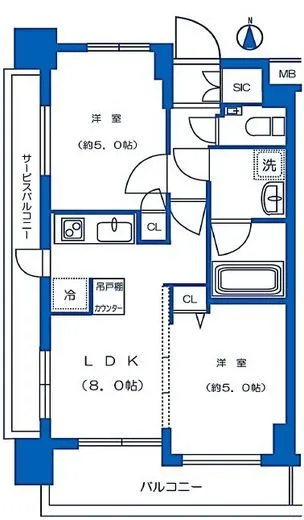 エステムプラザ池袋ザ・ヴィンテージ 6階