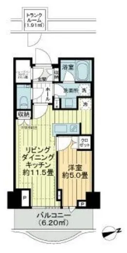 パークコート神宮北参道ザタワー 6階