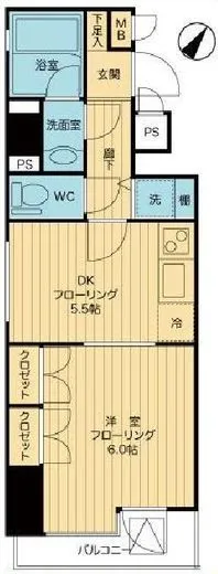 グランドパーク渋谷ブランシェ 4階