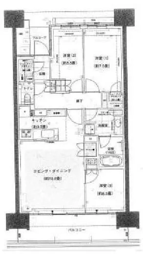 HARUMI FLAG SUN VILLAGE (晴海フラッグ サンヴィレッジ) 11階