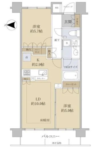 プレミスト高円寺 7階