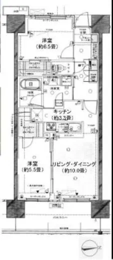 オーベルグランディオ品川勝島 8階