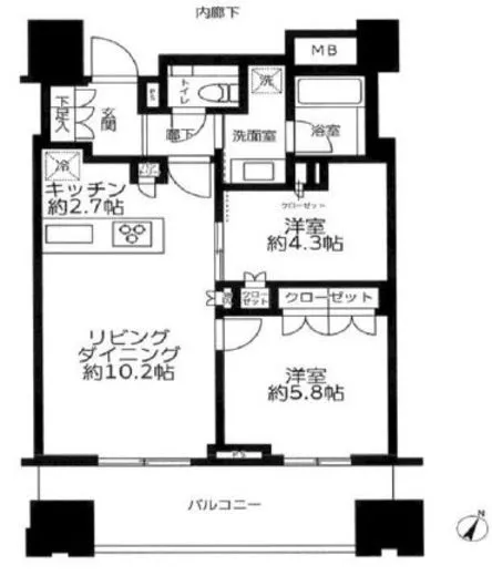 グランリビオ表参道 9階