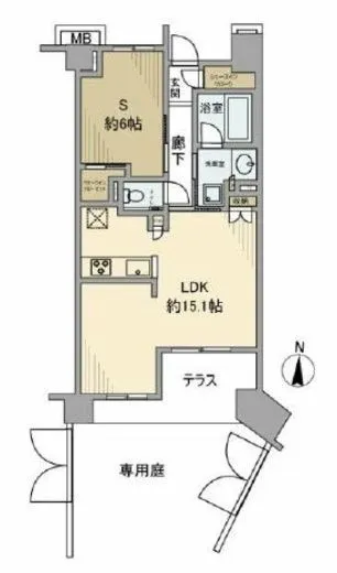 プラウドシティ小竹向原 1階