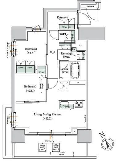 ONE ROOF RESIDENCE NISHI NIPPORI (ワンルーフレジデンス西日暮里) 404