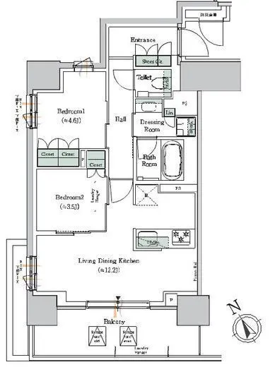 ONE ROOF RESIDENCE NISHI NIPPORI (ワンルーフレジデンス西日暮里) 804