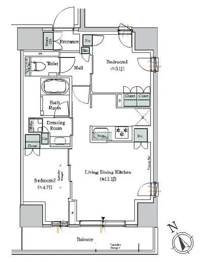 ONE ROOF RESIDENCE NISHI NIPPORI (ワンルーフレジデンス西日暮里) 409