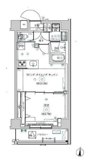 RELUXIA森下Ⅱ (リルシア森下Ⅱ) 5階