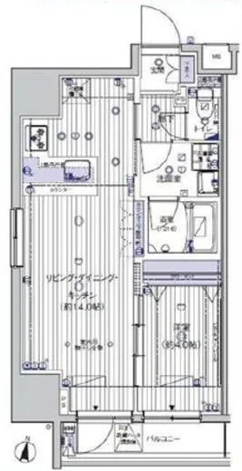 ヴァレッシア上野North CityⅡ 5階