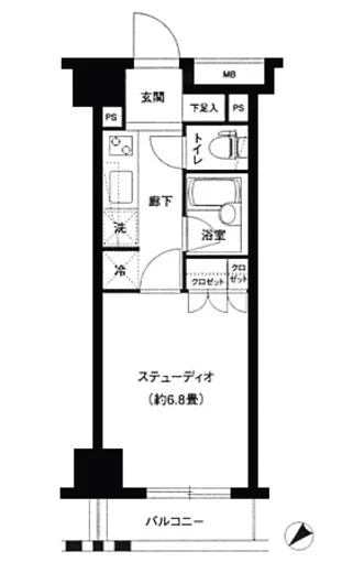 グランスイート銀座レスティモナーク 6階