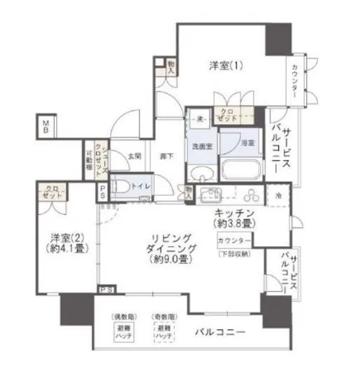 グランリビオ表参道 5階