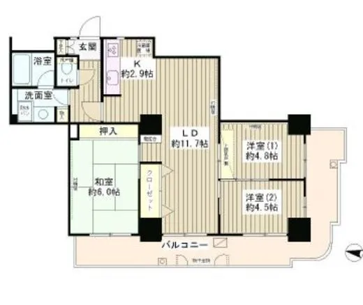 ツインタワーすみとし住吉館 14階