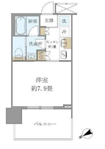 ブリリアタワー浜離宮 14階