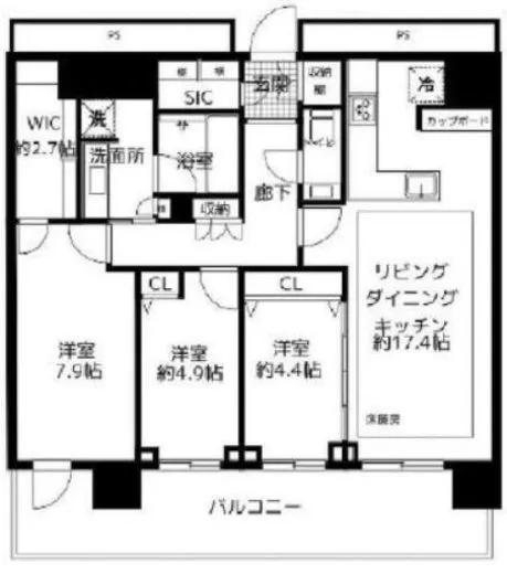 パークタワー品川ベイワード 25階