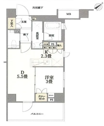 サンクタス文京大塚ボゥテラス 1階