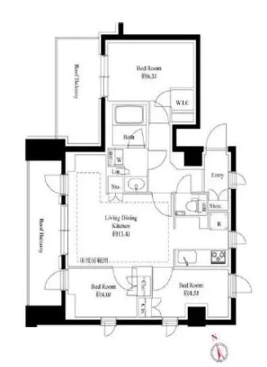 343 RESIDENCE KOURAKUEN (343レジデンス後楽園) 601