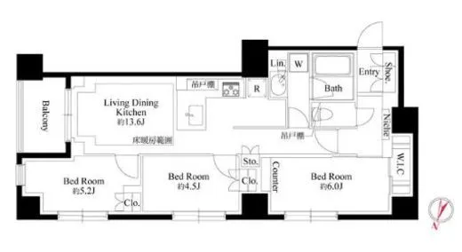 343 RESIDENCE MEGUROⅡ (343レジデンス目黒Ⅱ) 202