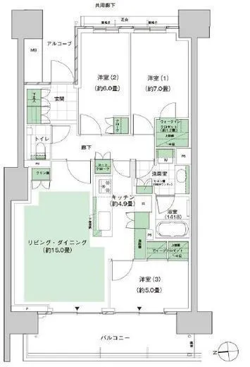 HARUMI FLAG PARK VILLAGE (晴海フラッグ パークヴィレッジ) 8階